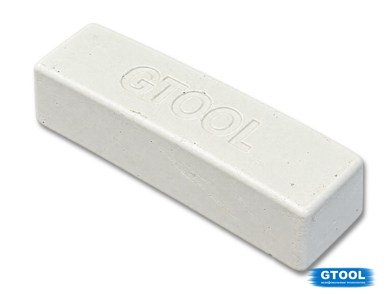 Паста полировальная GTOOL Finish, финишная белая, все металлы, 900 гр