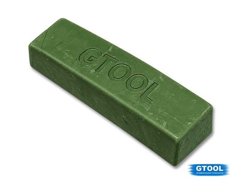 Паста полировальная GTOOL Super Gloss, суперфиниш зеленая,все металлы, 900 гр