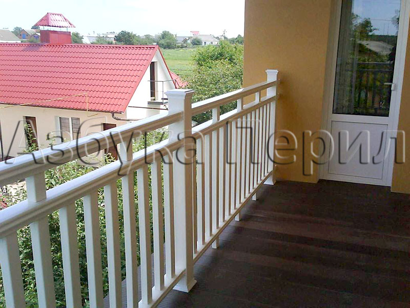 Неметаллические ограждения балконов